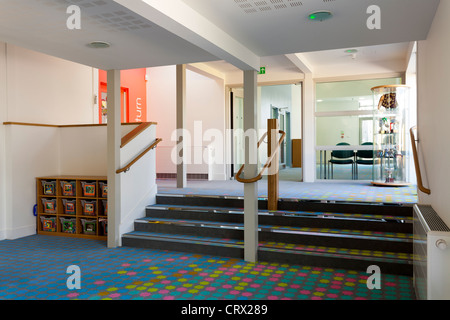 Interno della scuola Barncroft Havant Foto Stock