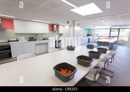 Interno della scuola Barncroft Havant Foto Stock