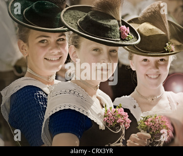 DE - Baviera: ottantacinquesimo Loisachgaufest a Bad Toelz (28 giugno al 02 luglio 2012) Foto Stock