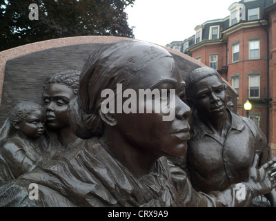 Harriet Tubman statua in Boston Massachusetts Foto Stock