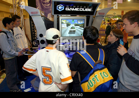 Nintendo Game Cube a giovani fiera di Essen si Foto Stock