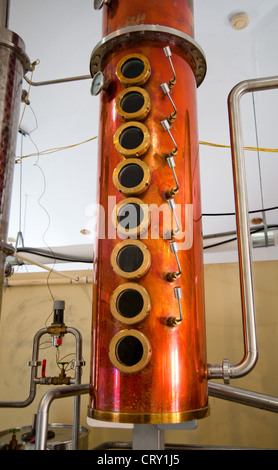 Una distilleria di rum a Grand Cayman Island Foto Stock