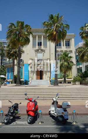 Centro d'arte La Malmaison, Boulevard de la Croisette, Cannes, Côte d'Azur, Alpes-Maritimes, Provence-Alpes-Côte d'Azur, in Francia Foto Stock