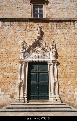 La città di Dubrovnik Dalmazia Croazia Europa Foto Stock