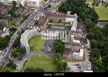 Vista aerea Digby Stuart College, Roehampton University di Londra SW15 Foto Stock