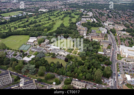 Vista aerea Roehampton University di Londra SW15 Foto Stock