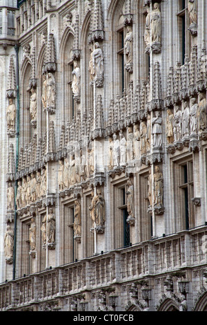 Il Musee de la Ville Grand Place o Grote Markt Bruxelles Belgio Foto Stock