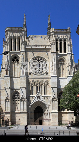 Francia Aquitania, Bordeaux, Cathédrale St-André, cattedrale, Foto Stock