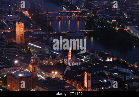 Città vecchia di Frankfurt / Main Foto Stock