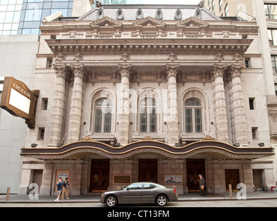 Il Lyceum Theatre di Manhattan, New York City, Stati Uniti d'America. Foto Stock