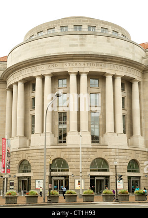 Ronald Reagan Building e il centro del commercio internazionale a Washington DC, Stati Uniti d'America. Foto Stock