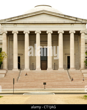 Galleria Nazionale di Arte (West Edificio) in Washington DC, Stati Uniti d'America. Foto Stock