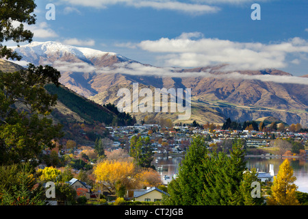 Scenario mozzafiato intorno a Queenstown, Nuova Zelanda 12 Foto Stock