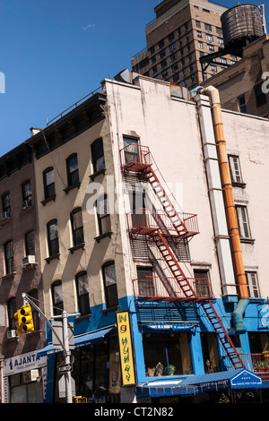 Un ristorante indiano, Murray Hill, NYC Foto Stock