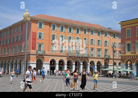 Place Masséna, Nizza Côte d'Azur, Alpes-Maritimes, Provence-Alpes-Côte d'Azur, in Francia Foto Stock