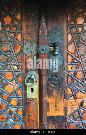 Turchia, Istanbul, Moschea, Kucuk Aya Sofya Camii, Piccola Hagia Sophia, Moschea di SS. Sergio e Bacco Chiesa, porta d'ingresso Foto Stock