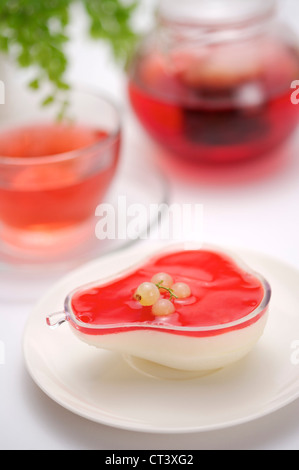 Marmellata di fragole Foto Stock