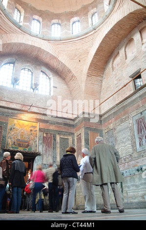 Turchia, Istanbul, la chiesa bizantina di Kariye Camii Chora Chiesa convertito in un museo Foto Stock