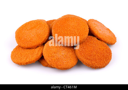 Hamburger Fishcake Foto Stock