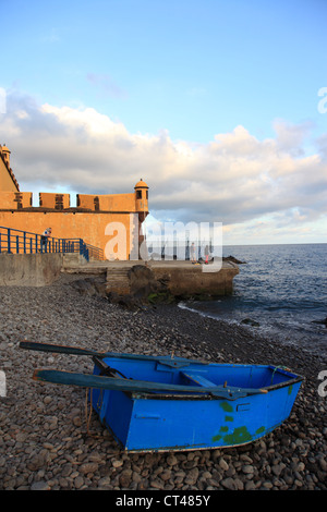 'Museum di arte contemporanea, 'Sao Tiago Fort', Funchal, Madeira Funchal, Madeira, Portogallo, dell'Europa. Foto di Willy Matheisl Foto Stock