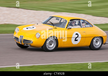 Alfa Romeo Giulietta sprint Zagato al Goodwood Foto Stock