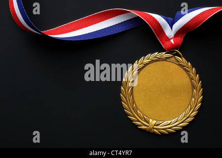 Medaglia d'oro alle Olimpiadi Foto Stock