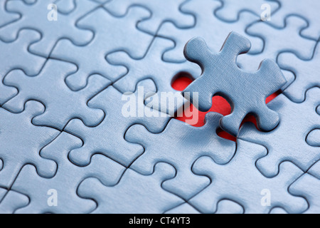 Ultimo pezzo del puzzle Foto Stock