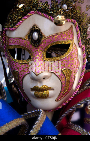 Maschera di Carnevale Venezia Foto Stock