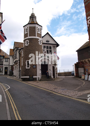 Lyme Regis Guildhall Cottage, Uffici Del Consiglio Della Città di Dorset, Regno Unito Foto Stock