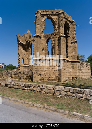 Dh Città Vecchia FAMAGUSTA CIPRO DEL NORD la chiesa di San Giorgio dei Latini rovine Foto Stock