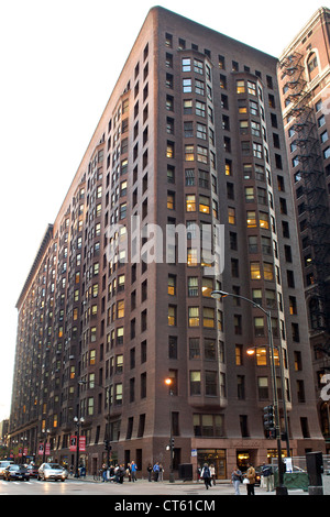 Monadnock Building a Chicago, Illinois, Stati Uniti d'America. Foto Stock