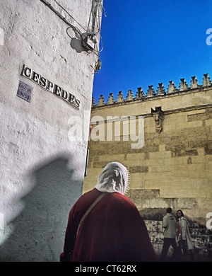 Ammirando la Mezquita Foto Stock