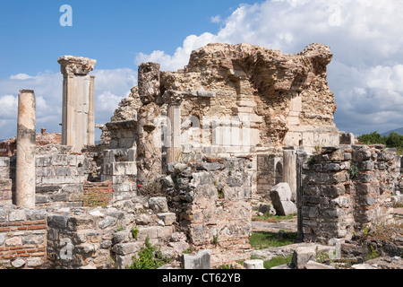 La chiesa della Vergine Maria, noto anche come il Consiglio, Chiesa di Efeso in Turchia Foto Stock