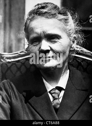 Ritratto di Marie Curie Foto Stock