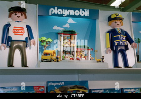 Nuernberg Toy Fair - stand Playmobil Foto Stock