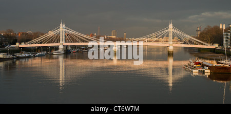 Albert Bridge London Foto Stock