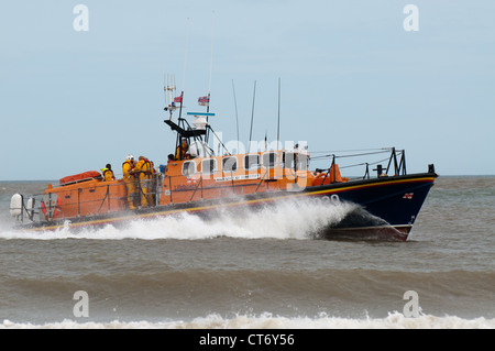 Spirito di Lowestoft RNLI Tyne classe scialuppa di salvataggio Foto Stock