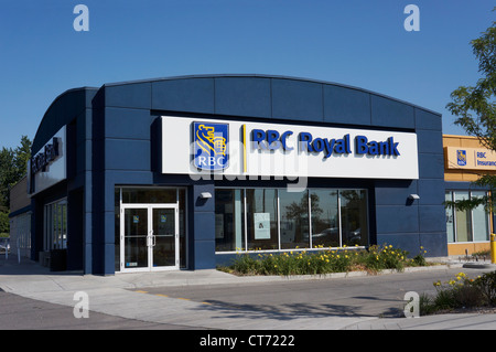 La filiale locale Royal Bank of Canada, Assicurazione Foto Stock