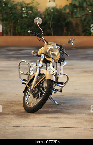 Royal Enfield bullet diesel India Andhra Pradesh in India del Sud Foto Stock