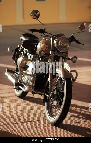 Royal Enfield bullet diesel Andhra Pradesh in India del Sud Foto Stock