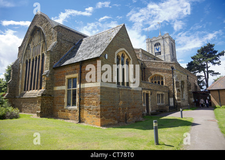 Sant'Andrea Chiesa, Biggleswade, Inghilterra Foto Stock