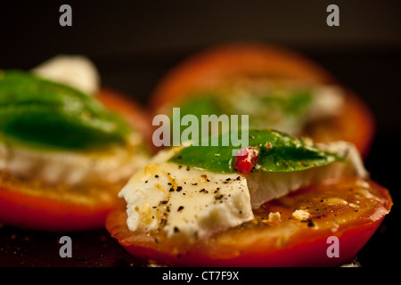 Torre di mozzarella Foto Stock