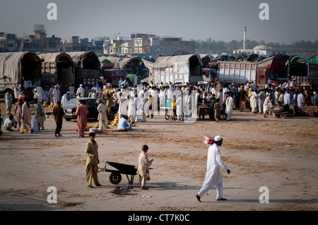 Mercato della Frutta di Islamabad in Pakistan Foto Stock