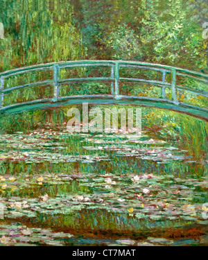 Ponte su un laghetto di ninfee 1899 Claude Monet 1840 - 1926 Francia - Francese Foto Stock