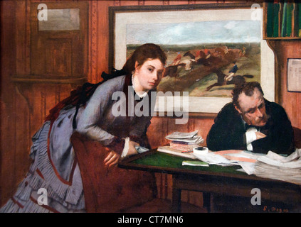 Broncio 1870 Edgar Degas 1834-1917 Francia - Francese Foto Stock