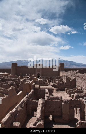 Il castello di Rayen cittadella , Kerman, Iran Foto Stock