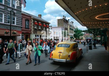 Il parco a tema WARNER BROS. Il mondo del cinema di Bottrop Foto Stock