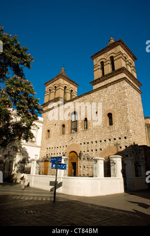 La Iglesia de La Compania de Jesus che è parte del Manzana Jesuitica Foto Stock