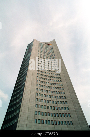 Leipzig, l'Uniriese Augustusplatz Foto Stock