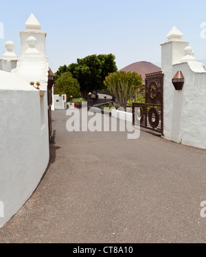 Lanzarote, Fundacion Cesar Manrique - Lanzarote, Isole Canarie, Spagna, Europa Foto Stock